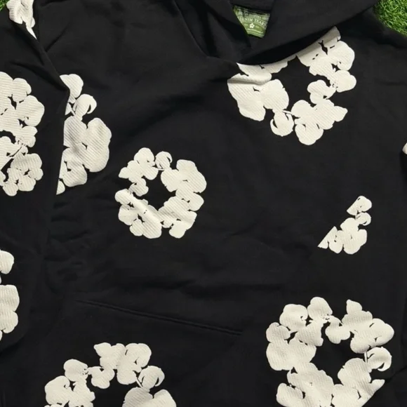 Black Denim Tears Hoodie